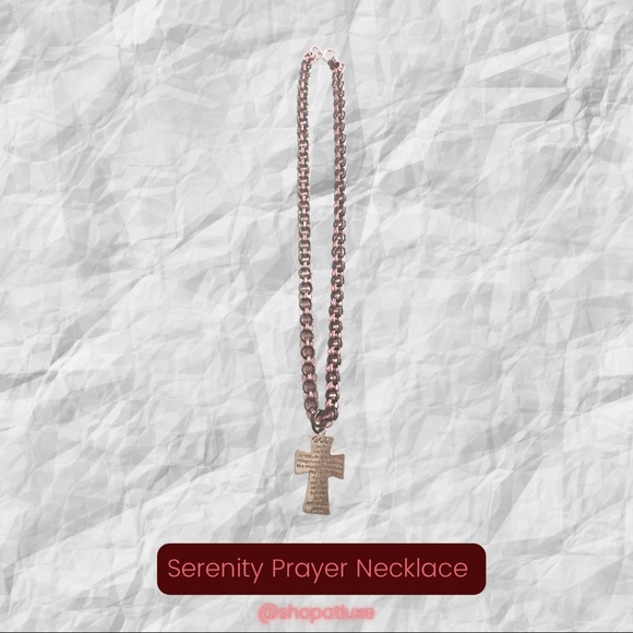 Serenity Prayer Necklace - Picture 2 of 6